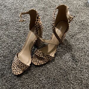 Soda Leopard Print Women's Heels